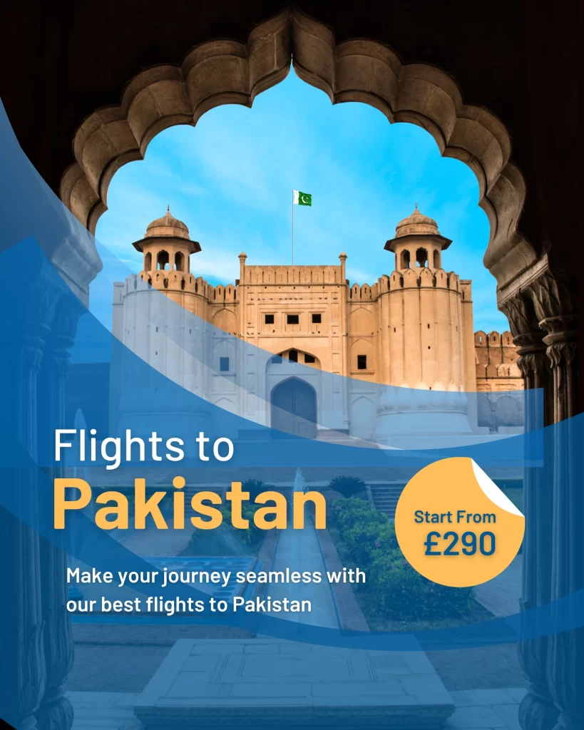 flights to Pakistan - times travel