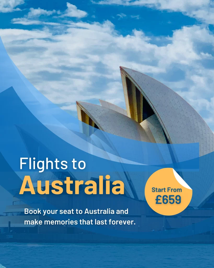 flights to Australia - times travel